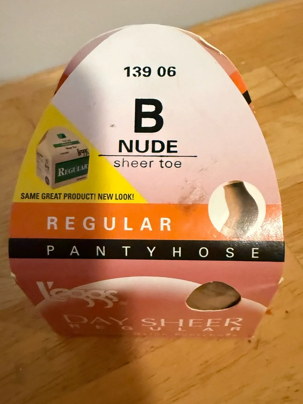 L'eggs Day Sheer Regular Pantyhose - Nude B Sheer Toe New in Box
